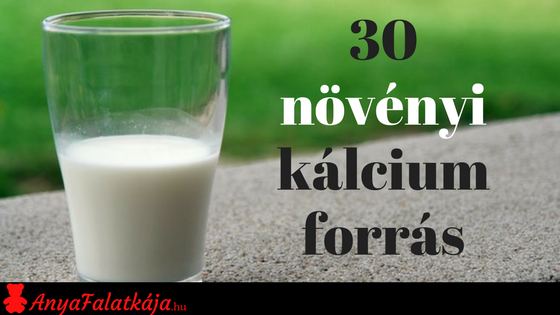 Kalcium pótlása tejmentes és laktózmentes étrend esetén