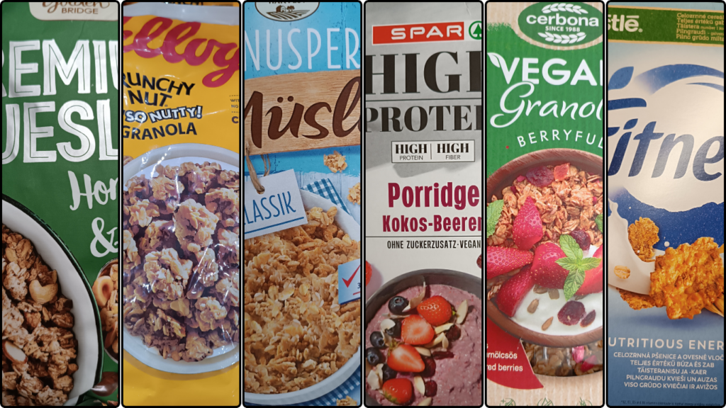Könnyű és gyors egészséges reggeli ötletek – Müzli márkák mustrája