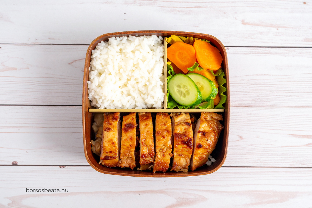 Miért ne fogyok - étel tartó doboz struktúrált ételell